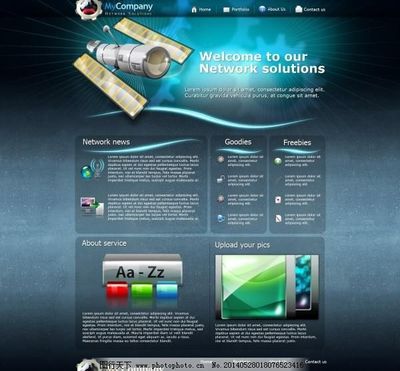 提升企业形象，从专业PSD模板开始 高效设计与商务网页模板下载指南